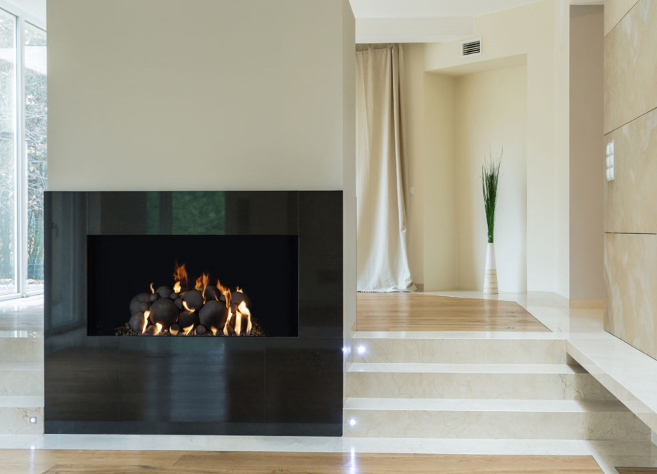 gas fireplace