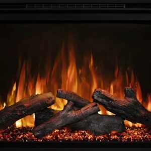 image of an electric fireplace by modern flames - redstone electric fireplace