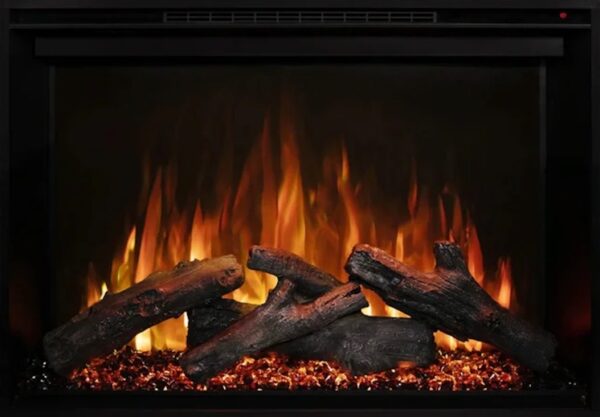 image of an electric fireplace by modern flames - redstone electric fireplace